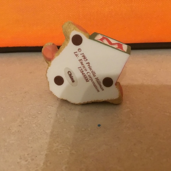 Cherished Teddies Bear with ABC “M” Block - Picture 6 of 8